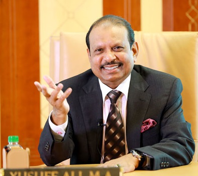 മദ്ധ്യപൂർവ്വ ദേശത്തെ ഏറ്റവും സ്വാധീനമുള്ള വിദേശ ഇന്ത്യക്കാരുടെ പട്ടികയിൽ ഒന്നാം സ്ഥാനത്ത് എം.എ യൂസഫലി