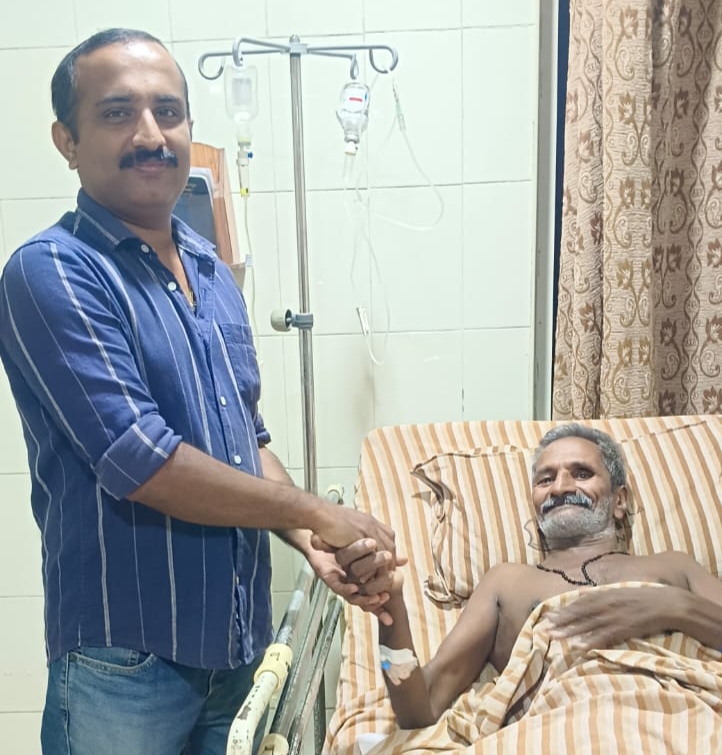 പോലീസിനെ സഹായിച്ചിരുന്ന ചീക്സയിൽ കഴിയുന്ന സോമന് ജില്ലാ പോലീസ് മേധാവിയുടെ കൈത്താങ്ങ്