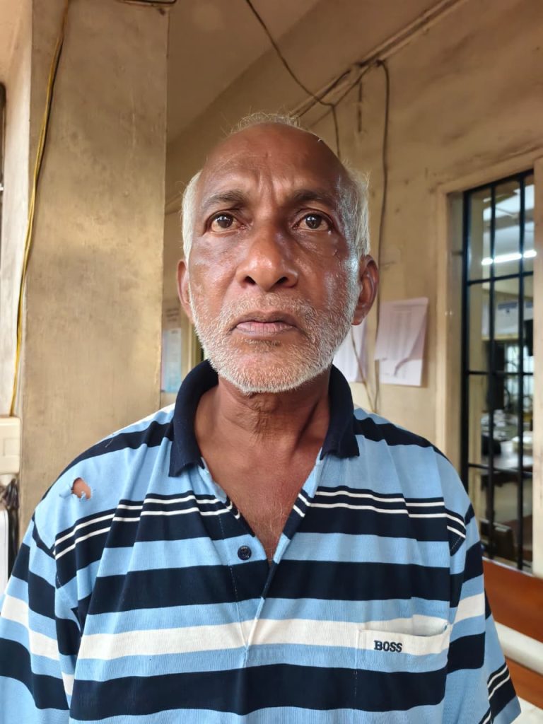 വയോധികനെ തലയിൽ കരിങ്കല്ലുകൊണ്ട് ഇടിച്ച് കൊലപ്പെടുത്താൻ ശ്രമിച്ച പ്രതി അറസ്റ്റിലായി